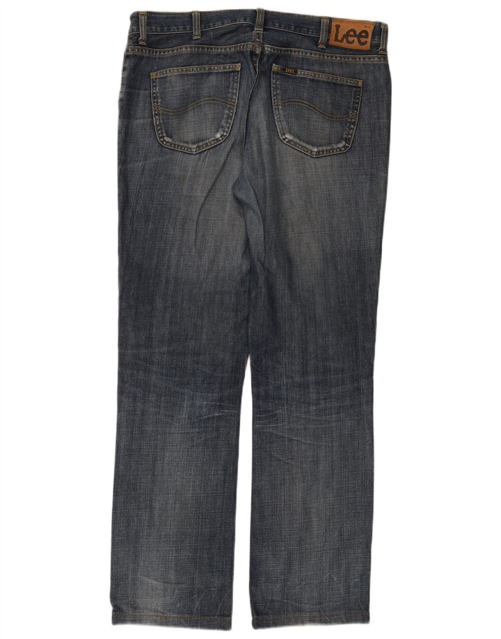 Lee Vaqueros Rectos REED para Hombre W38 L32 Algodón Azul