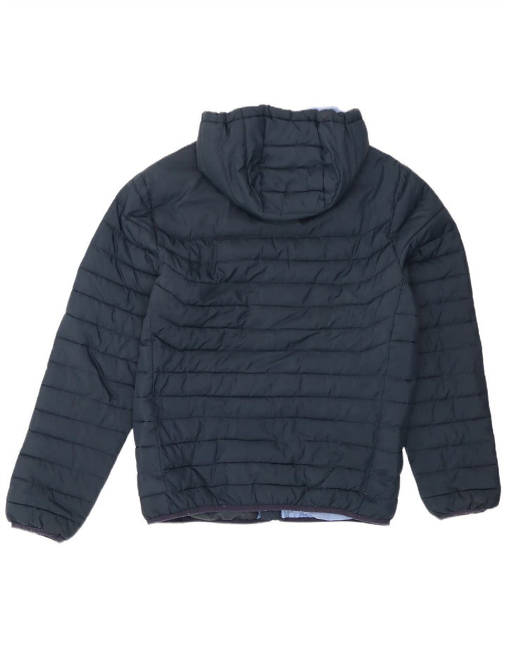 PEPE Jeans Chaqueta acolchada con capucha para hombre UK 38 Medium Azul marino Poliéster