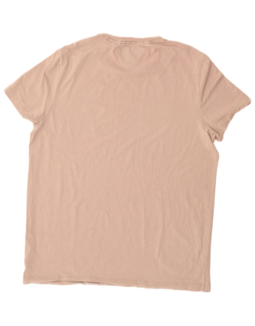 TOMMY HILFIGER Camiseta Extra Slim para Hombre Top 2XL Algodón Beige
