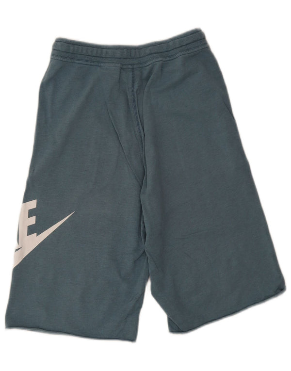 Nike Pantalones cortos deportivos gráficos para niños 13-14 años XL Algodón azul