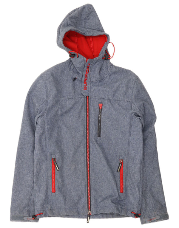 Superdry Chaqueta Cortavientos Windtrekker Graphic para Hombre UK 38 Azul Medio