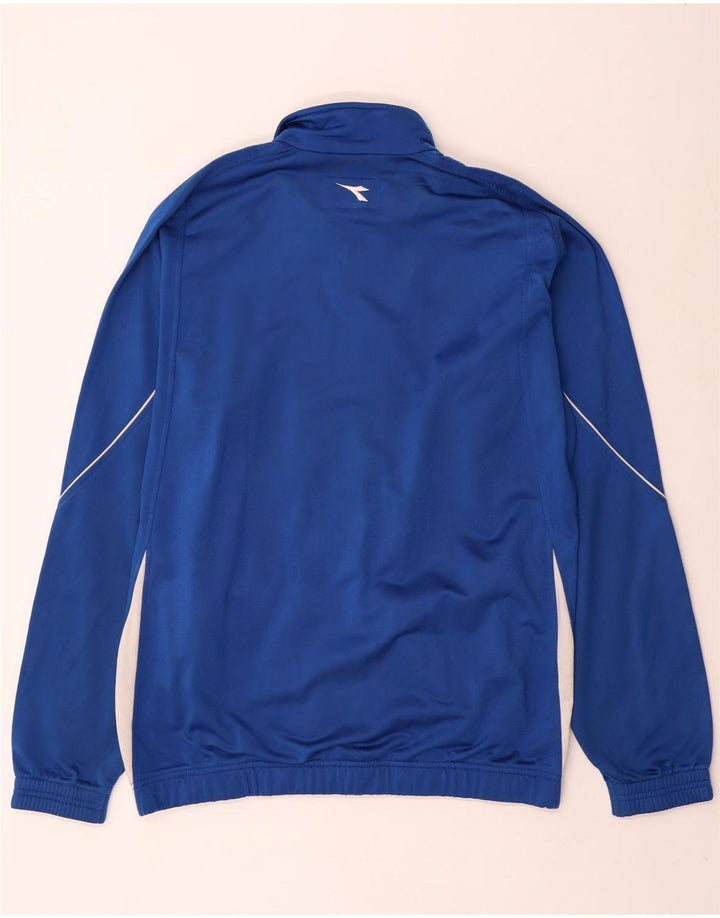 Diadora Hombre Chándal Top Jacket XL Azul Colorblock Poliéster