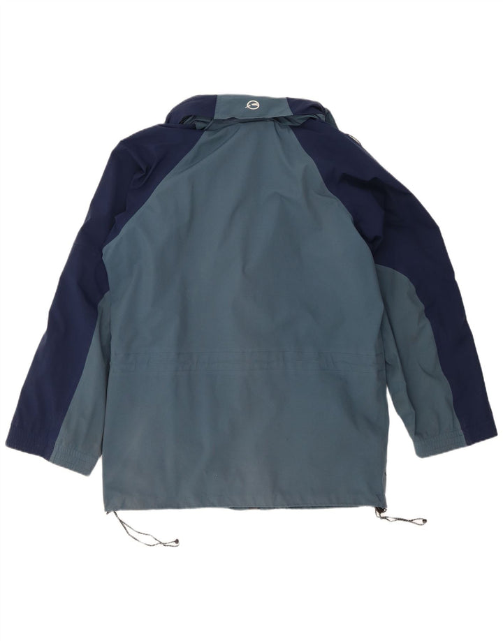 Sprayway Chaqueta impermeable con capucha para hombre UK 38 Medium Azul marino Colorblock