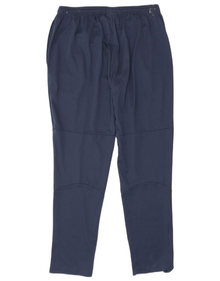 Nike - Pantalones de chándal Dri Fit para mujer, talla 40, talla grande, poliéster, color azul marino