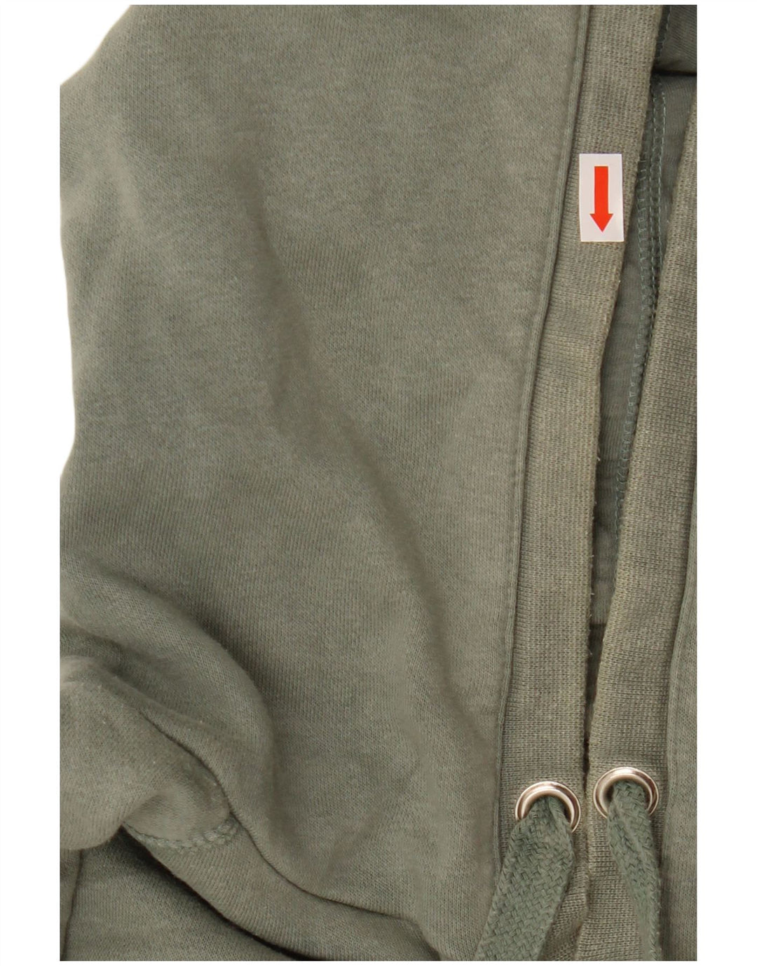 HURLEY Jersey con capucha gráfica para mujer Reino Unido 14 Algodón verde medio