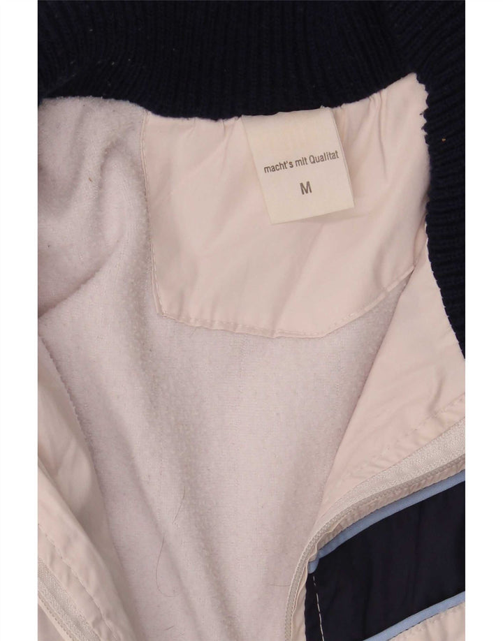 Puma Chaqueta de chándal para mujer UK 40 Medium White Colourblock