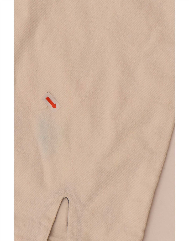 POP 84 Pantalón casual cónico para hombre W32 L29 Beige Elastano
