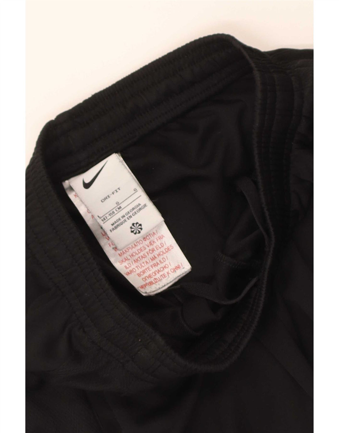 Nike Pantalones de chándal para niños 12-13 años Grande Negro Poliéster