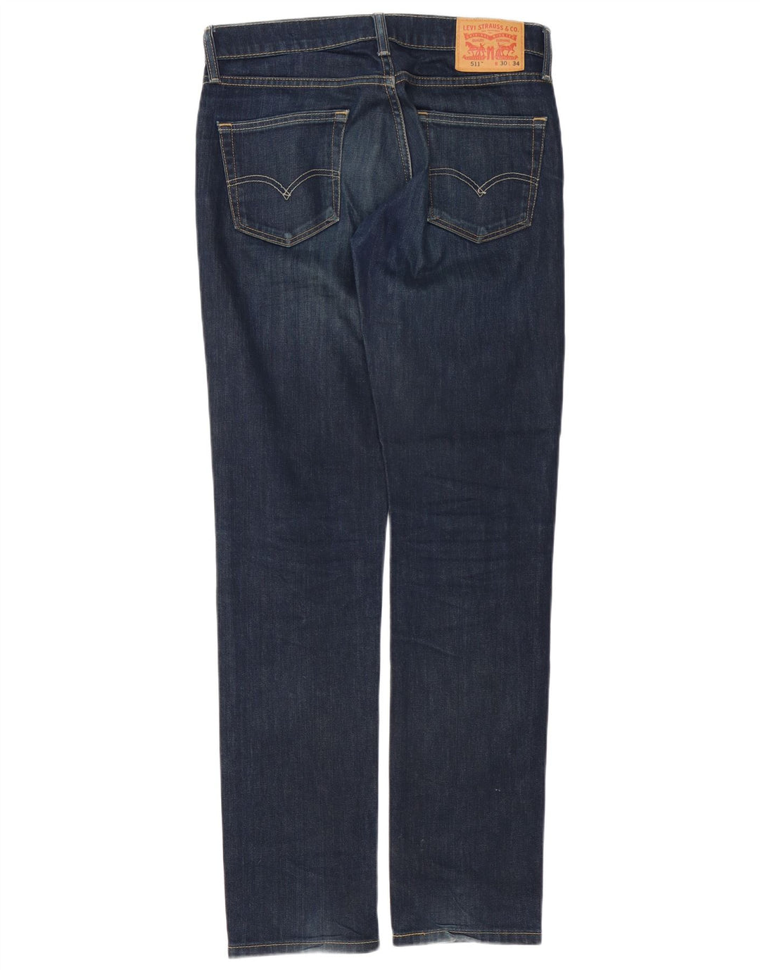 LEVI'S Vaqueros ajustados 511 para hombre W30 L34 Algodón azul marino
