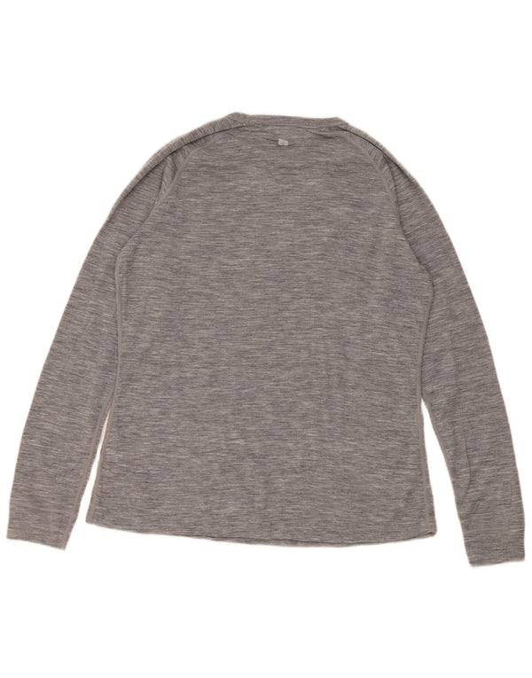 Camiseta de manga larga para mujer Mountain Warehouse ES 40 XL Lana merino gris