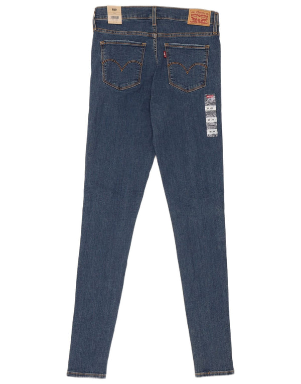 Levi's Mujer 310 Shaping Super Skinny Jeans W28 L32 Algodón Azul