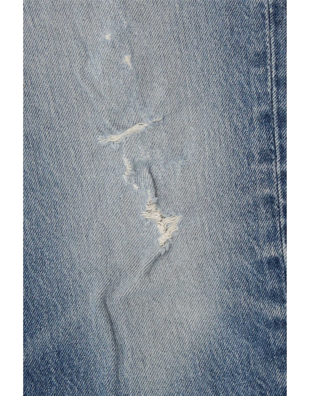 Vaqueros rectos desgastados para hombre Levi's W32 L30 Algodón azul