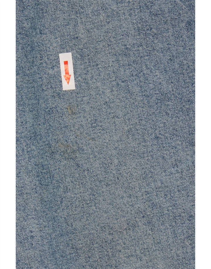 Gas Hombre Cargo Peto Jeans Medio W34 L31 Algodón Azul