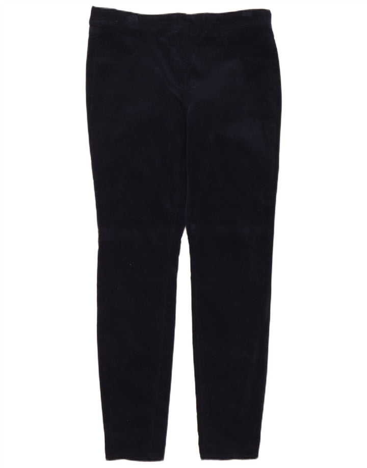 White Stuff Leggings de terciopelo para mujer UK 44 Grande Azul marino Algodón