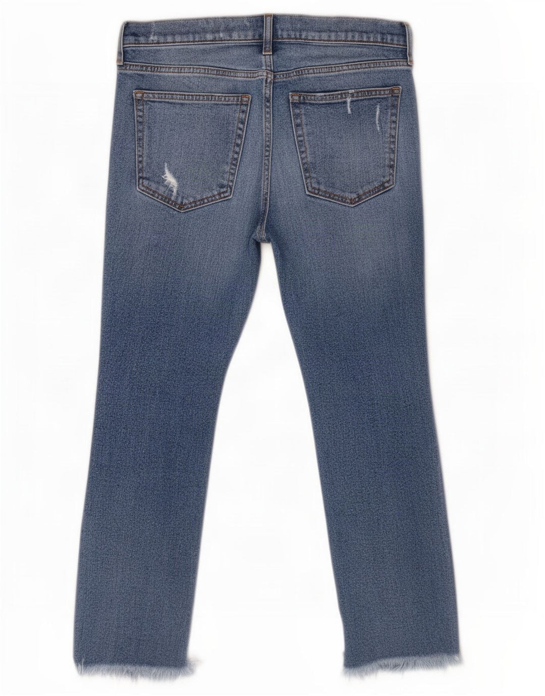 Vaqueros recortados desgastados para mujer Gap W28 L24 Algodón azul
