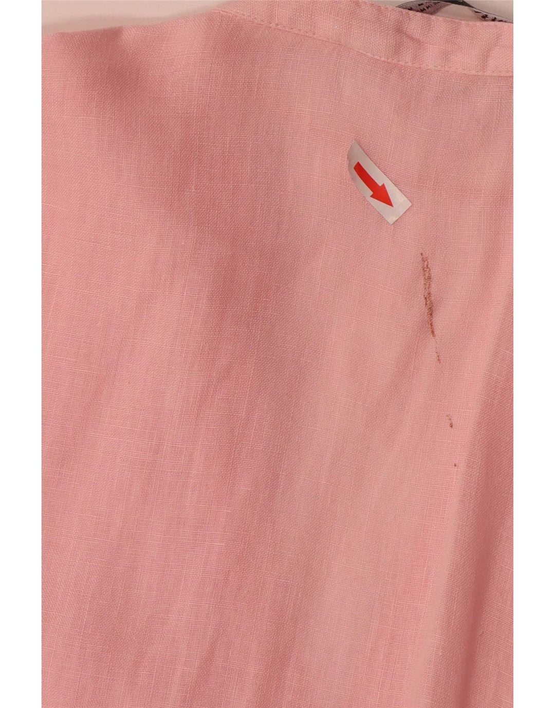 Zara Mujer Blusa Camisa UK 46 Grande Rosa