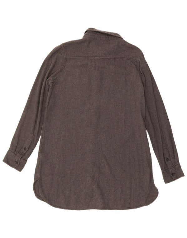Vestido camisero para mujer Fat Face UK 10 Small Gris Algodón