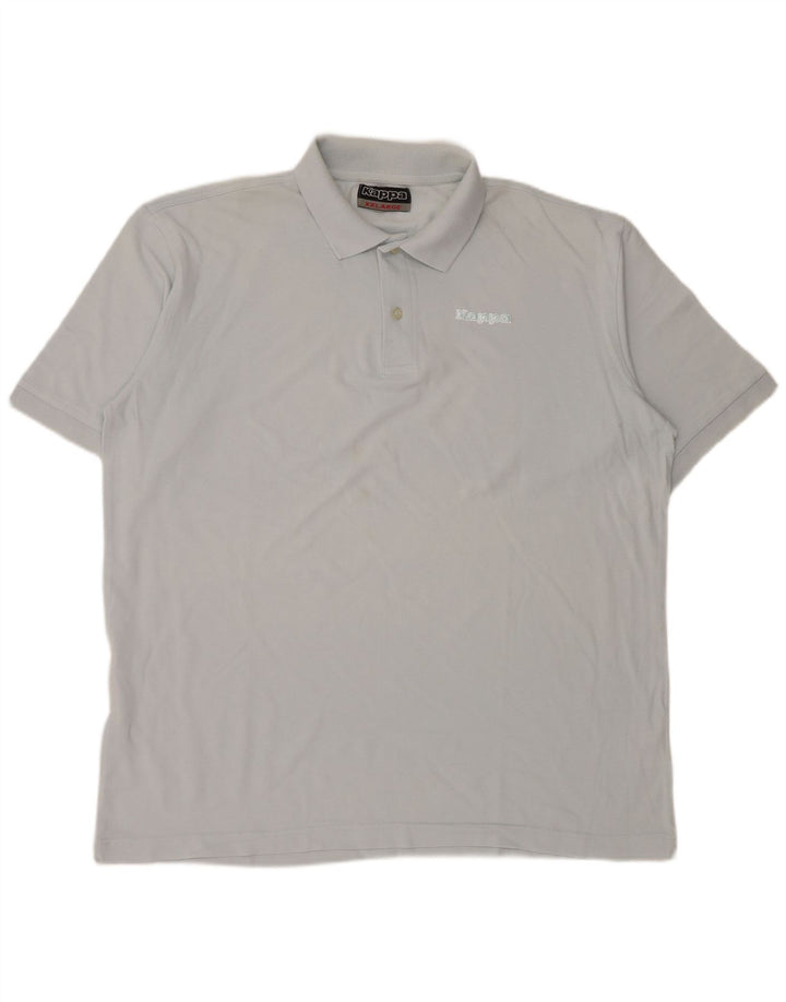 Kappa Polo Hombre 2XL Algodón Azul