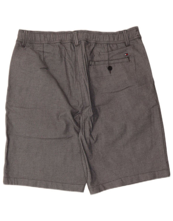 Tommy Hilfiger Pantalones cortos chinos para hombre grande W34 gris