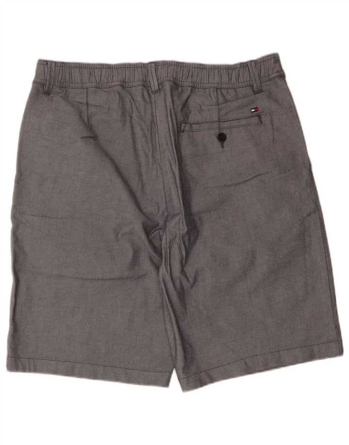 Tommy Hilfiger Pantalones cortos chinos para hombre grande W34 gris