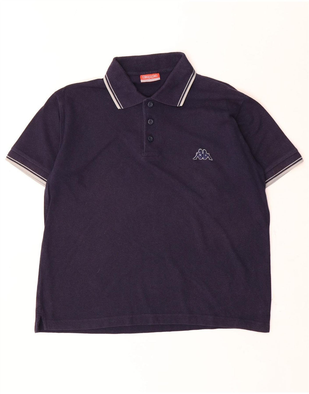Polo Kappa Hombre Azul Marino Medio