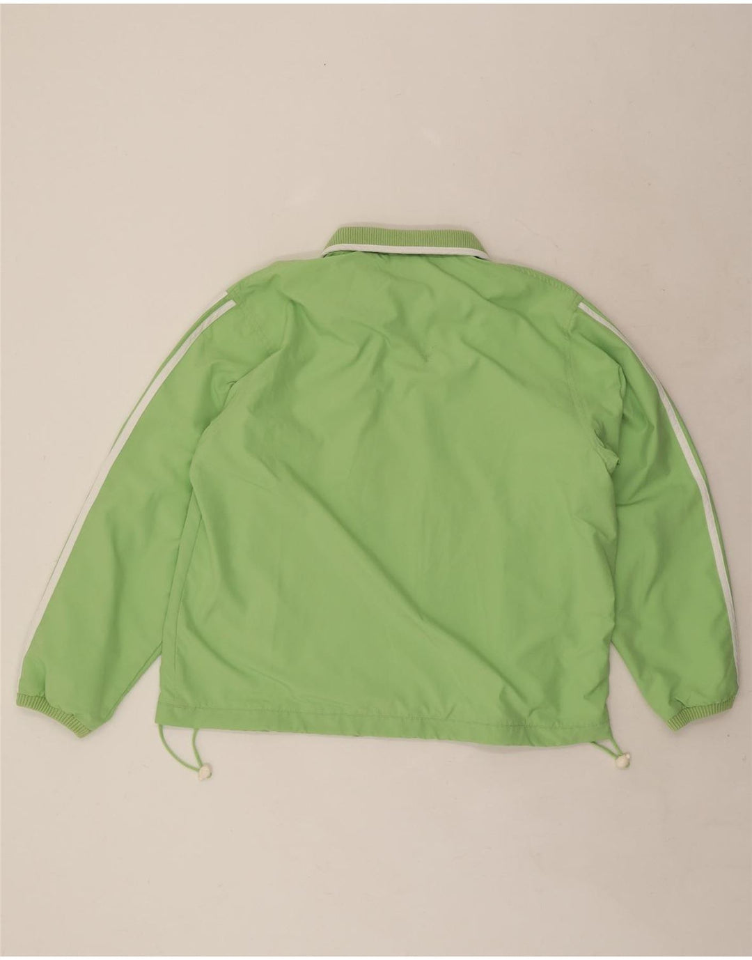 Adidas - Chaqueta de chándal para mujer, talla 40, poliéster verde grande