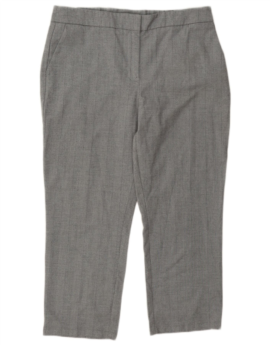 Marks & Spencer Pantalones cortos para mujer UK 40 Large W34 L24 Poliéster gris