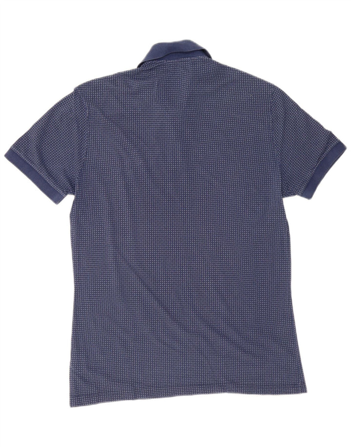 FRED PERRY Polo para hombre XL Algodón manchado azul marino