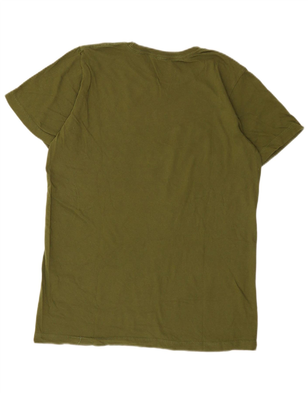 Jeep Camiseta con gráfico regular para hombre Top Algodón verde medio