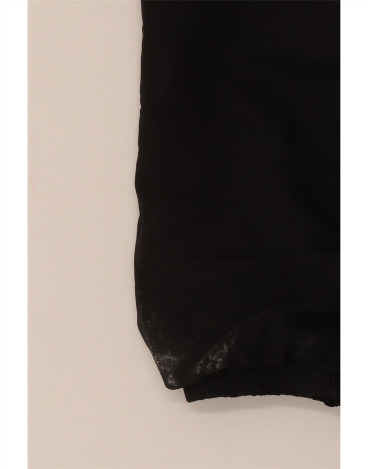 ASICS Chaqueta superior de chándal para hombre Poliéster negro mediano