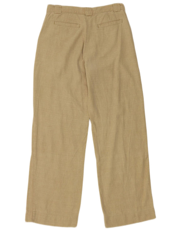 Timberland Pantalones casuales de pierna ancha para mujer UK 8 Small W28 L29 Algodón beige