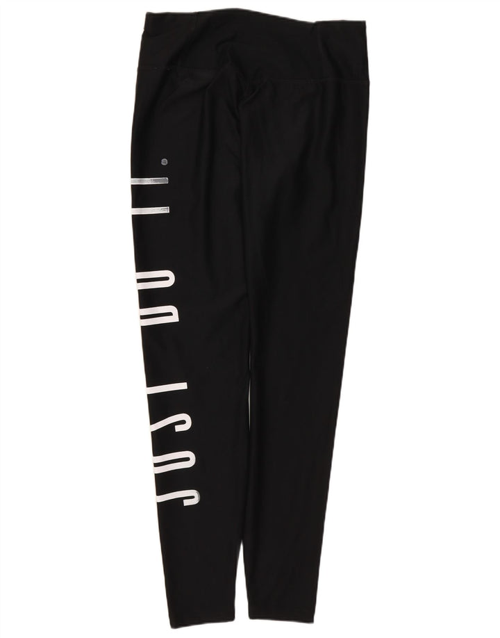 Nike Leggings Dri Fit Graphic para mujer UK 8 Small Poliéster negro