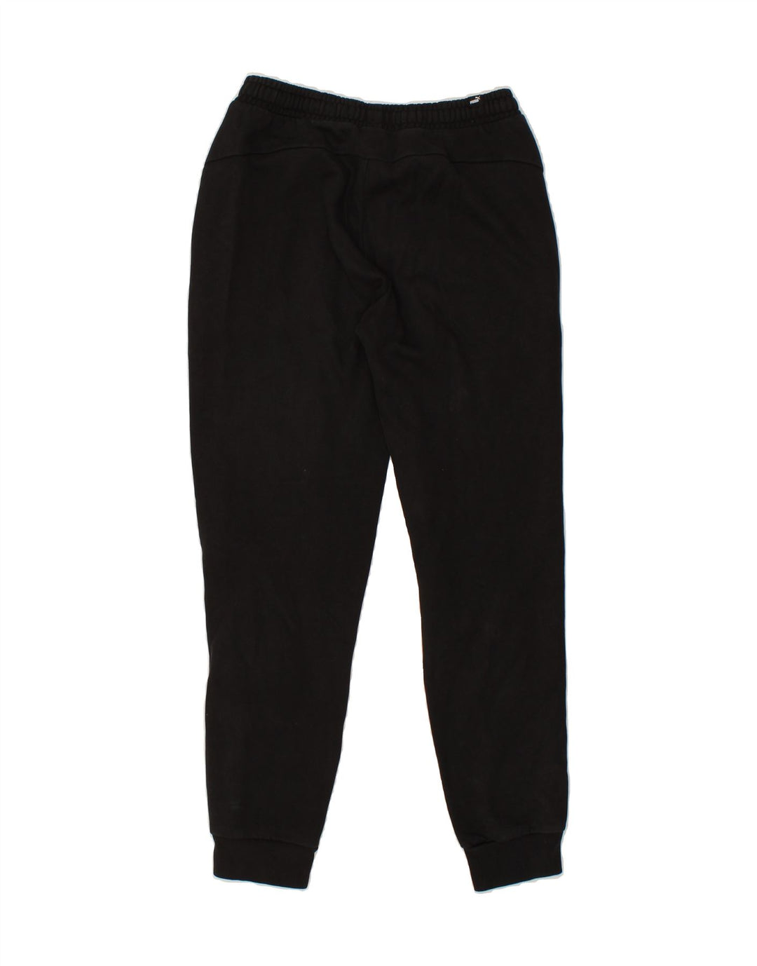 PUMA Mens Graphic Tracksuit Trousers Joggers Small  Black Vintage Puma and Second-Hand Puma from Messina Hembry 