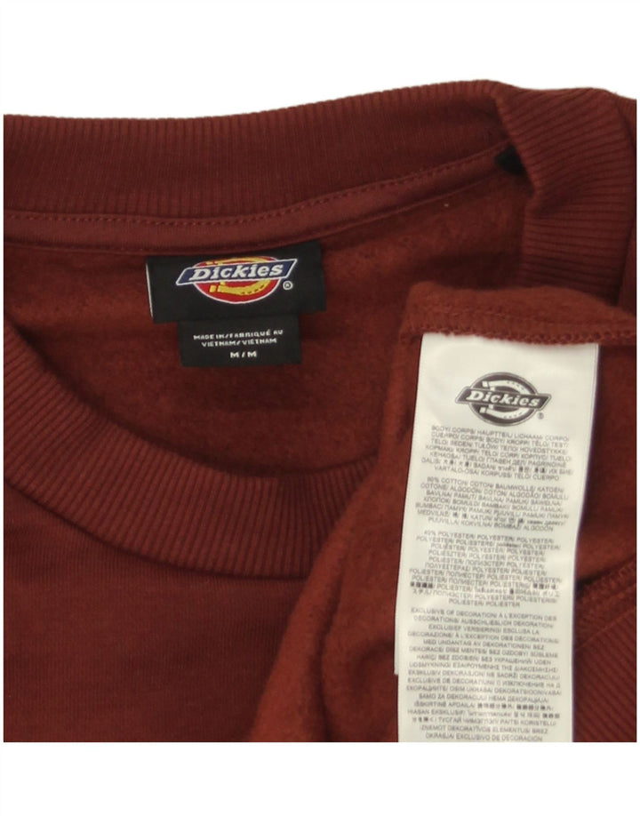 Dickies Hombre Sudadera Jumper Algodón Marrón Medio