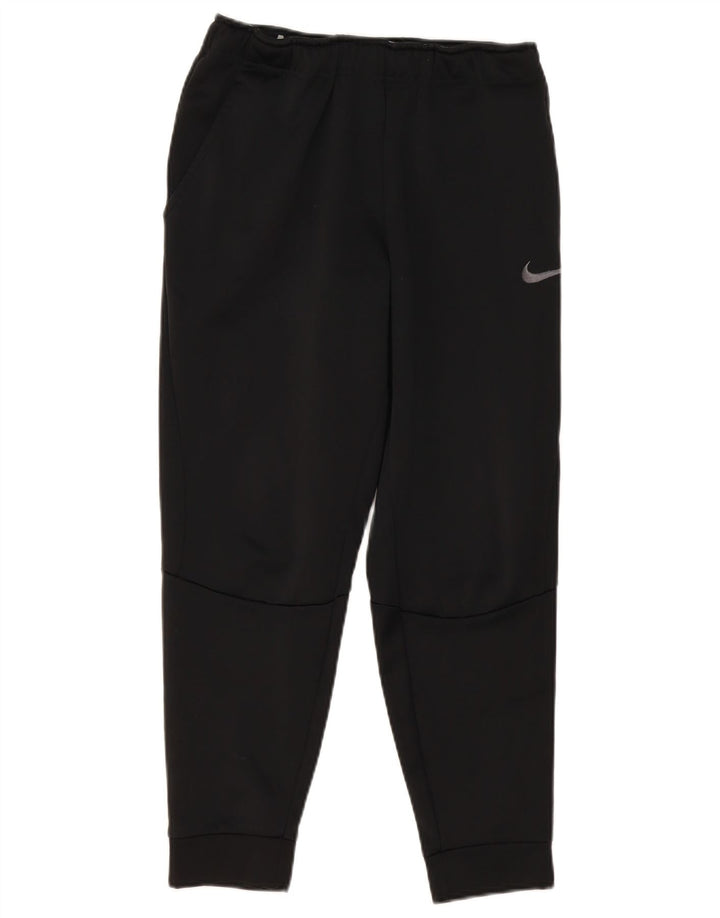 Nike Mujer Dri Fit Chándal Pantalones Joggers Pequeño Poliéster Negro