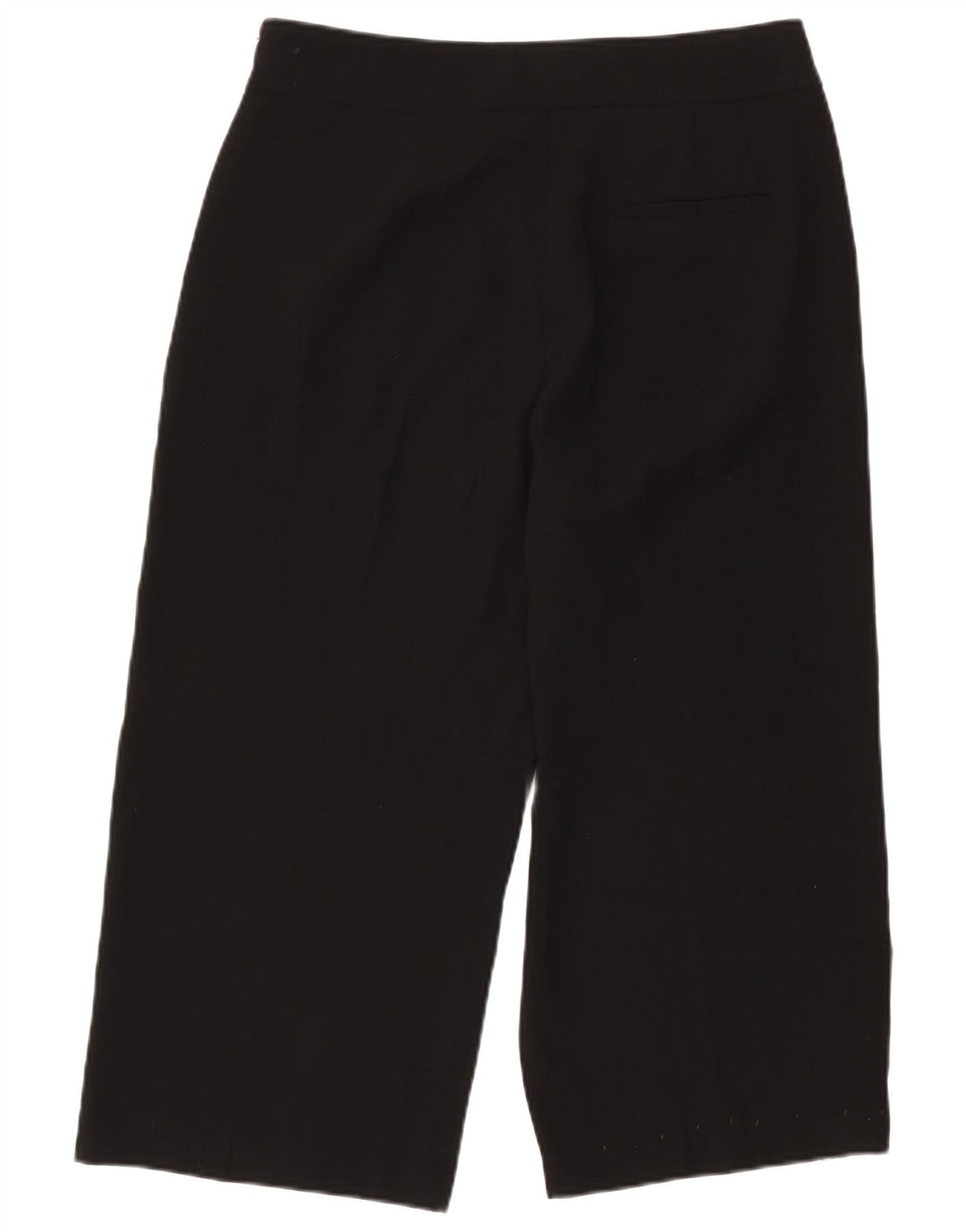 Marks & Spencer Pantalones Capri para Mujer UK 40 Large W34 L22 Poliéster Negro