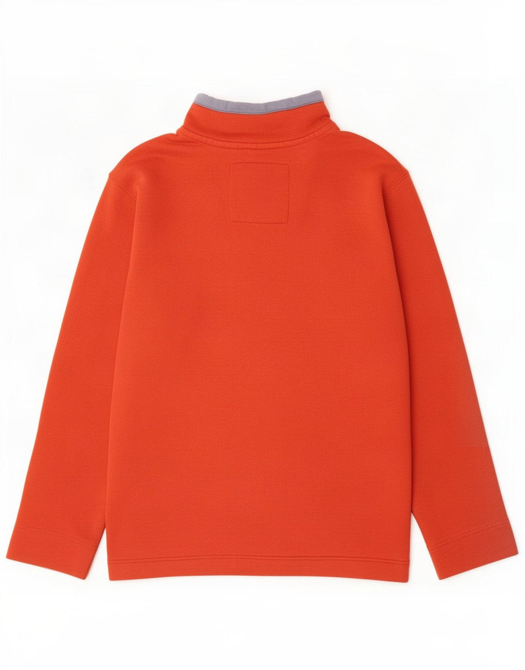 Weird Fish - Sudadera con cuello y cremallera para hombre, color naranja, poliéster