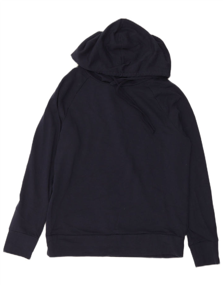 EDDIE BAUER Sudadera con capucha para mujer UK 10 Small Azul marino Poliéster