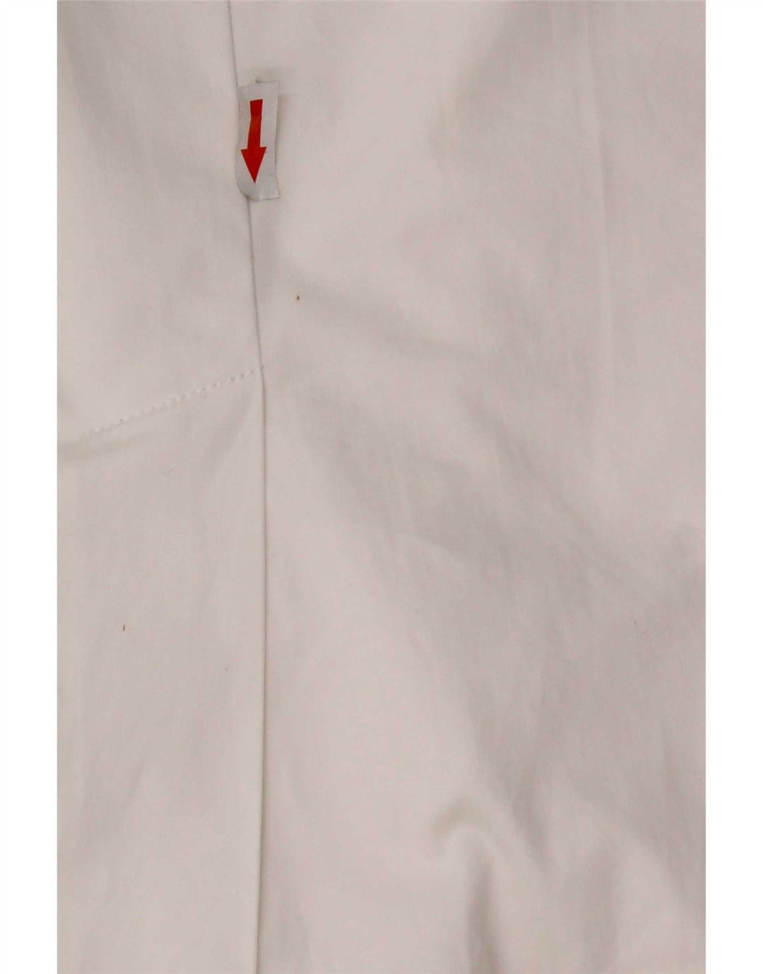 Marks & Spencer Falda recta para mujer UK 12 Medium W30 Algodón blanco