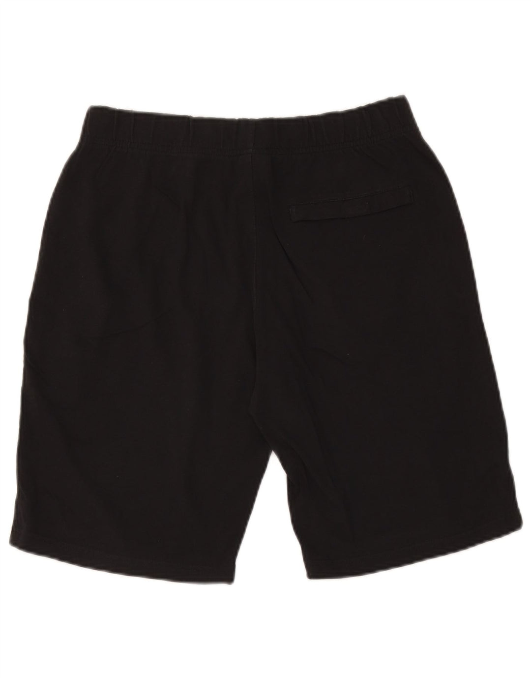 Pantalones cortos deportivos Nike para hombre de algodón negro mediano