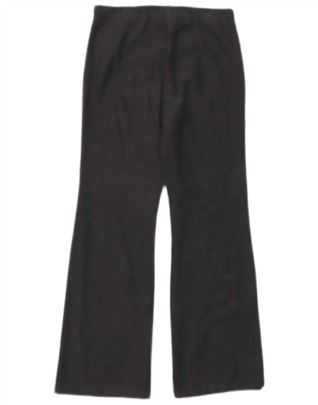 BENETTON Pantalones casuales con corte de bota para mujer IT 42 Medium W28 L29 Algodón gris