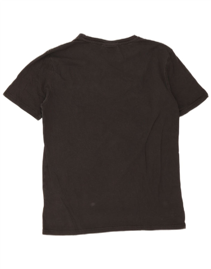 Ellesse - Camiseta gráfica para hombre, talla pequeña, color negro