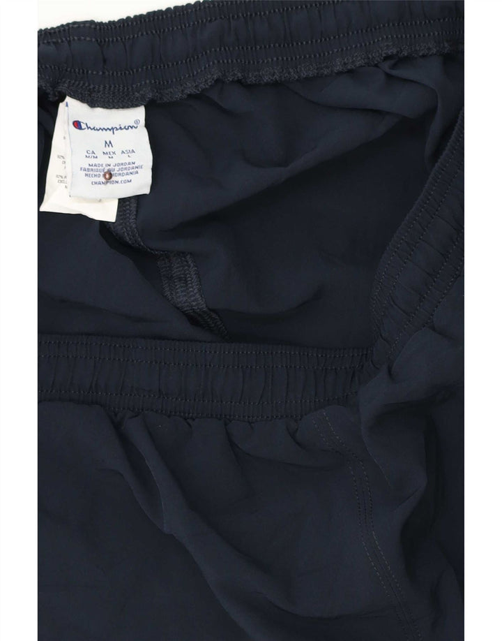 Champion Pantalones cortos deportivos gráficos para mujer UK 12 Medio azul marino Poliéster