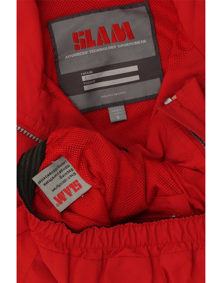Slam Cazadora Bomber Niño 5-6 Años Rojo Poliéster