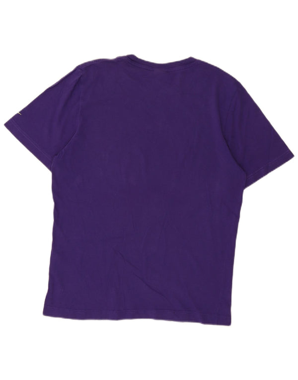 Nike - Camiseta con gráfico regular para hombre, talla pequeña, algodón morado