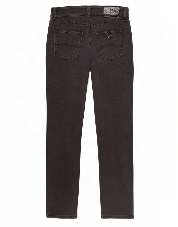 Jeans Armani Mujer Slim W27 L28 Algodón Gris