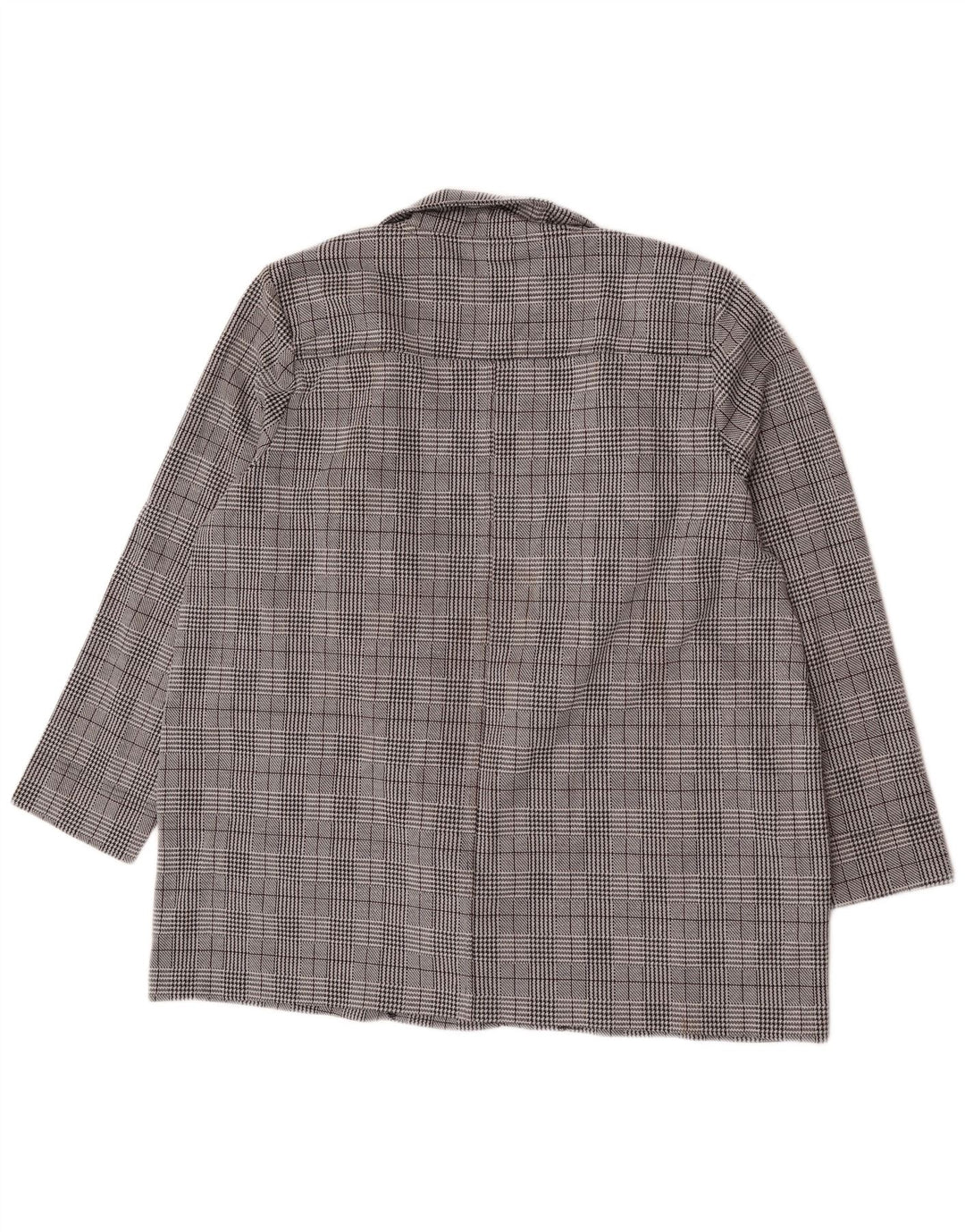 Marks & Spencer Chaqueta Americana Abierta Autograph para Mujer UK 20 2XL Grey Check