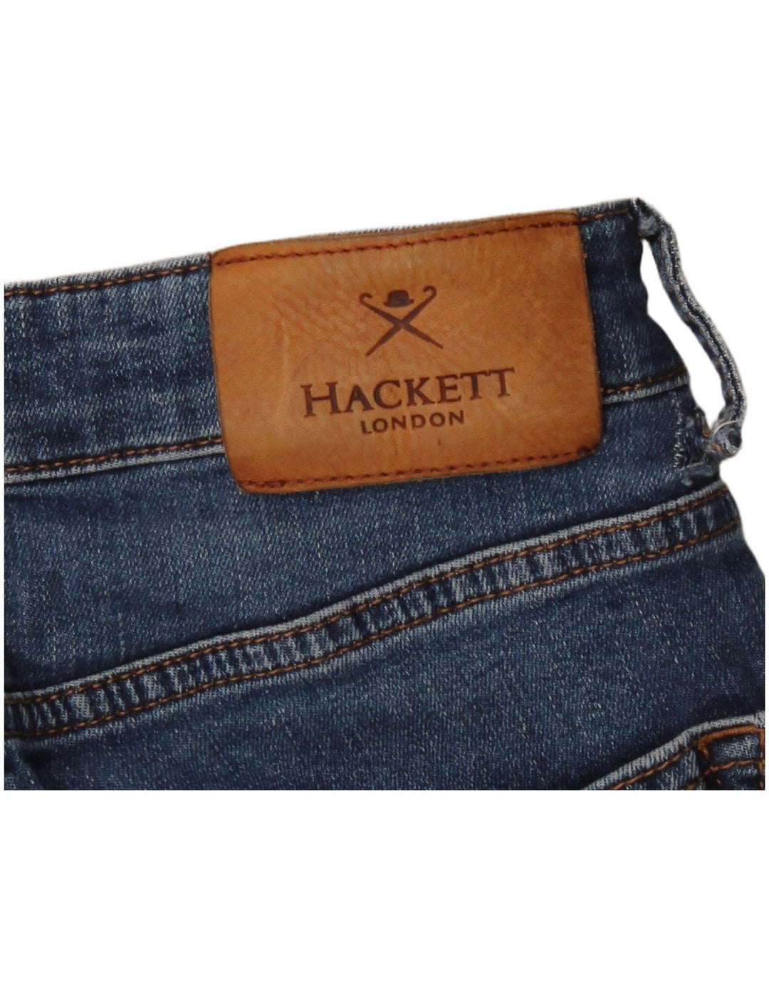 Hackett Vaqueros Slim Mujer W26 L29 Azul Clásico