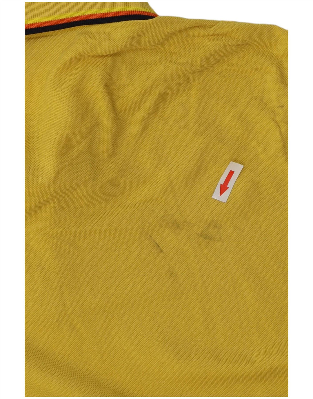 K-WAY Polo para hombre grande amarillo