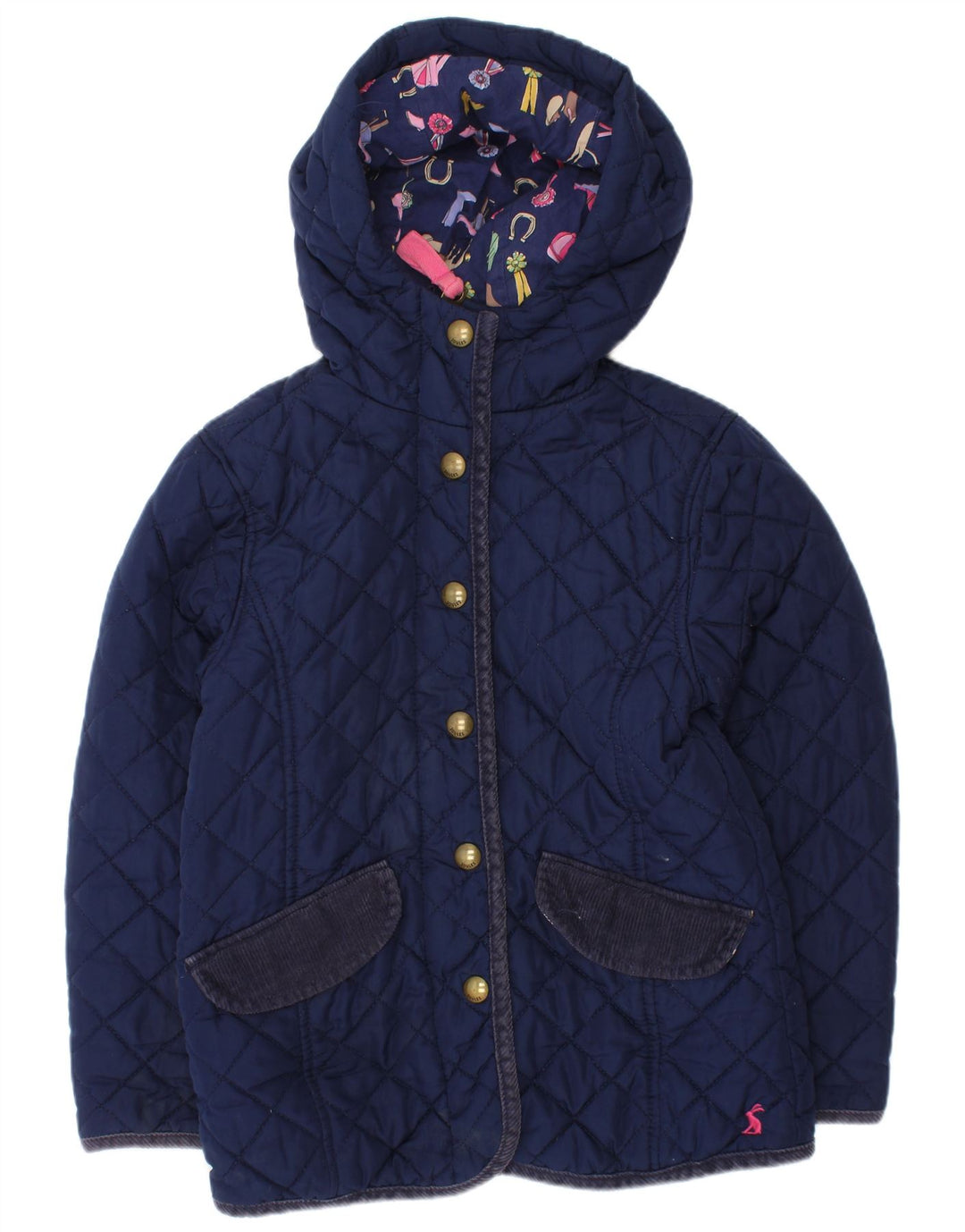 Joules Chaqueta Acolchada Niña 5-6 Años Azul Marino Poliéster